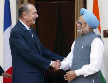 Συμφωνία Ινδίας – Γαλλίας για πυρηνική συνεργασία