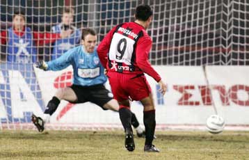 Η Καλαμαριά έκλεισε την 20ή αγωνιστική με νίκη, 2-0 τον Ηρακλή