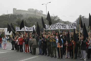 Κινητοποίηση στην εθνική οδό Θεσσαλονίκης-Αθηνών για αυτονόμηση του Δήμου Πλαταμώνα