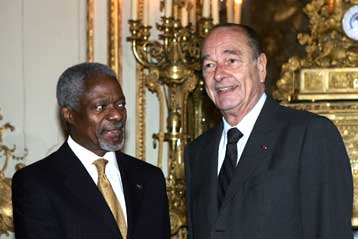 Στηρίζει ο Ανάν τη γαλλική πρόταση για φόρο αλληλεγγύης στα αεροπορικά εισιτήρια