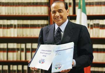 Τους ηγέτες του ΕΛΚ καλεί ο Μπερλουσκόνι στη Ρώμη μία «ανάσα» πριν τις εκλογές