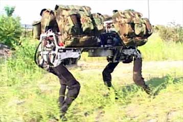 Ρομποτικό υποζύγιο απαλλάσσει τους στρατιώτες από το βαρύ φορτίο