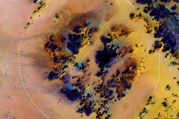 Τεράστιος κρατήρας πρόσκρουσης κρυβόταν στη Σαχάρα