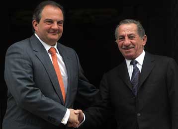 Δεν χωράει άλλη αποτυχία στο Κυπριακό, συμφώνησαν Παπαδόπουλος και Καραμανλής