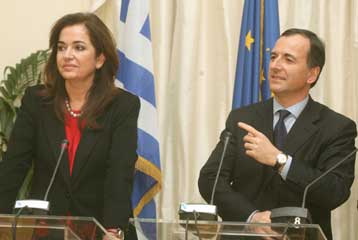 Συνάντηση Ντ.Μπακογιάννη, Μ.Κεφαλογιάννη και Φρ.Φρατίνι για την ευρωπαϊκή ακτοφυλακή