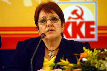 Ενιαίο μέτωπο κατά των αλλαγών στο ασφαλιστικό ζητά η Αλέκα Παπαρήγα