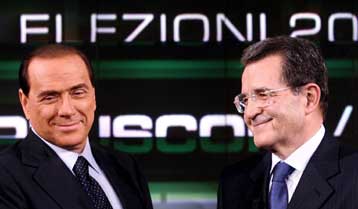 Νικητής ο Πρόντι στο ντιμπέιτ με τον Μπερλουσκόνι, υποστηρίζει ο ιταλικός Τύπος