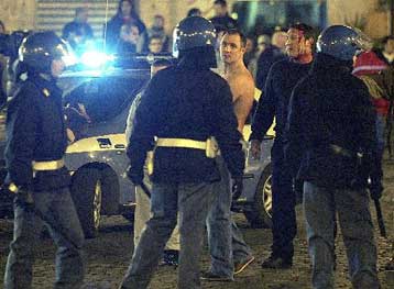 Επεισόδια στη Ρώμη, πριν από την αναμέτρηση Ρόμα-Μίντλεσμπρο
