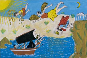 Ο Ευγένιος Σπαθάρης συναντά τον Γάλλο εικαστικό Ρομπέρ Κομπά σε μια πρωτότυπη έκθεση