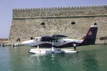 Από την ερχόμενη Δευτέρα οι πτήσεις με υδροπλάνο από Πάτρα προς Κέρκυρα