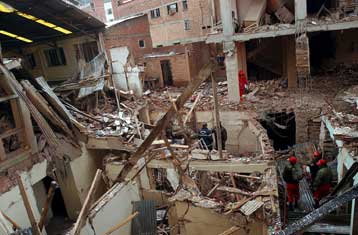 Εκρήξεις σε ξενοδοχεία της πρωτεύουσας της Βολιβίας με δύο νεκρούς