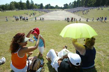 Πρώτο «όχι» του ΚΑΣ σε εγκατάσταση βάρους 125 τόνων στην Αρχαία Ολυμπία