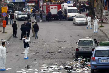 Δύο εκρήξεις, ένας νεκρός την Παρασκευή στην Τουρκία