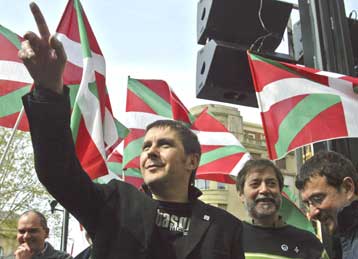 Ποινή φυλάκισης 15 μηνών στον ηγέτη του Μπατασούνα από την ισπανική Δικαιοσύνη