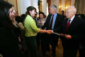 Φοιτητές πανεπιστημιακών σχολών δημοσιογραφίας δέχθηκε ο Πρόεδρος της Δημοκρατίας