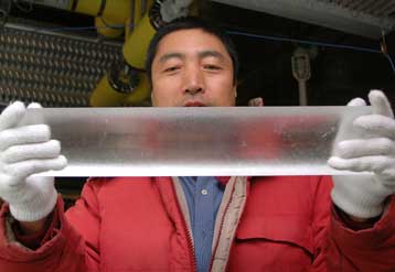 Το αρχαιότερο παγάκι του κόσμου διηγείται την ιστορία του κλίματος