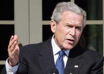 Ανοιχτό αφήνει ο Μπους το ενδεχόμενο πυρηνικού πλήγματος κατά του Ιράν