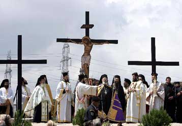 Κατανυκτική λειτουργία της Αποκαθήλωσης και αναπαράστασης των Παθών του Ιησού