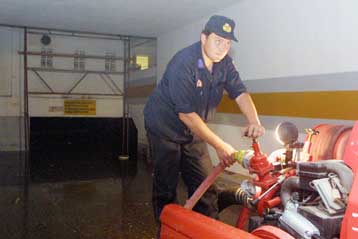 Προβλήματα δημιούργησαν οι βροχοπτώσεις στους νομούς Τρικάλων και Φθιώτιδας