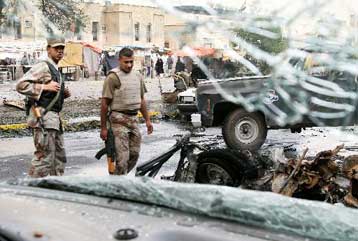 Νέες ανθρώπινες απώλειες από μπαράζ εκρήξεων στη Βαγδάτη