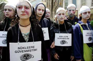 Μαζική διαμαρτυρία κατά της κατασκευής πυρηνικού εργοστασίου στη Σινώπη