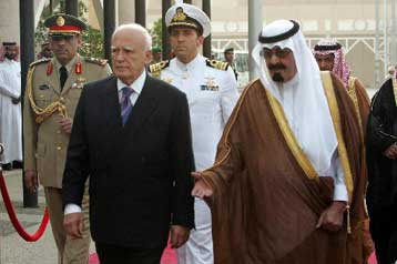 Σε επίσημη επίσκεψη στη Σαουδική Αραβία ο Πρόεδρος της Δημοκρατίας Κ.Παπούλιας