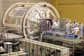 Έτοιμο για εκτόξευση το ευρωπαϊκό εργαστήριο του Διεθνούς Διαστημικού Σταθμού