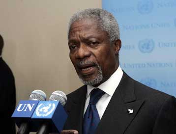 Παγκόσμια στρατηγική για την αντιμετώπιση της τρομοκρατίας παρουσίασε ο Κόφι Ανάν