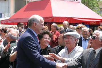 Ικανοποίηση Γ.Παπανδρέου για τις εσωκομματικές εκλογές ανάδειξης υποψηφίων