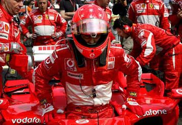 Ο Μίκαελ Σουμάχερ νικητής του Ευρωπαϊκού Grand Prix