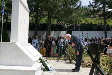 Μήνυμα Κ.Παπούλια κατά του πολέμου από το Δήμο Βερμίου Κοζάνης