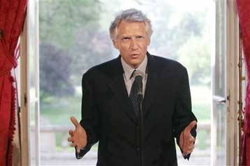 Πρόταση μομφής κατά της κυβέρνησης Ντε Βιλπέν για το σκάνδαλο Clearstream