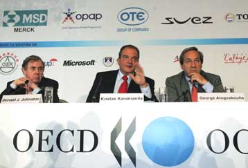 Υπέρ της παγκοσμιοποίησης προς όφελος όλων των πολιτών τάχθηκε ο Κ.Καραμανλής