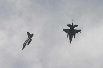Σύγκρουση ελληνικού F-16 με τουρκικό νοτιοανατολικά της Καρπάθου