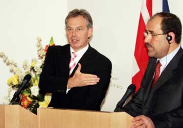 Ιράκ και Ιράν στο επίκεντρο της επίσκεψης Μπλερ στην Ουάσινγκτον