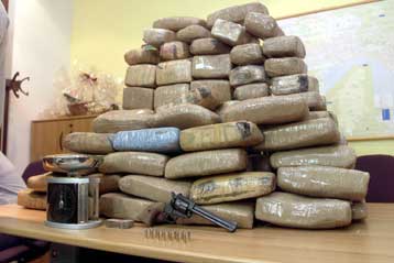 Στον εισαγγελέα τρεις αλλοδαποί που μετέφεραν στην Ελλάδα 678 κιλά κάνναβης