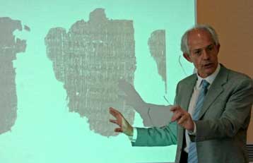 Πολυφασματικές τεχνικές αποκαλύπτουν τα μυστικά του παπύρου από το Δερβένι