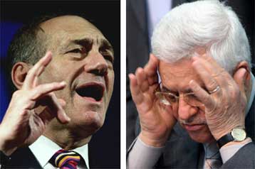 Πρόσκληση Εχούντ Ολμέρτ προς Μαχμούντ Αμπάς για συνάντηση τον Ιούνιο