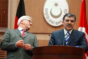 Ιράν και ευρωπαϊκή προοπτική της Τουρκίας στις συνομιλίες Γκιουλ-Στάινμαγερ