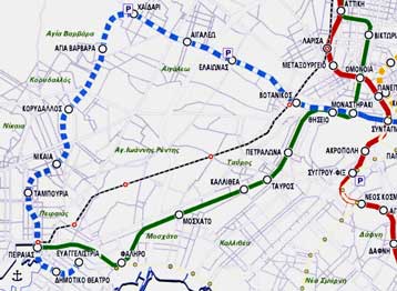 Δημοπράτηση της επέκτασης του Μετρό από το Χαϊδάρι στην Ευαγγελίστρια Πειραιά