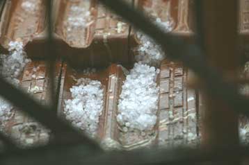 Ζημιές σε καλλιέργειες από χαλαζόπτωση στους νομούς Ημαθίας και Πέλλας