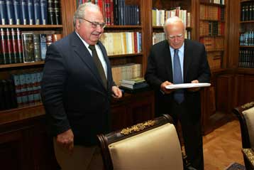 Με τον γενικό επιθεωρητή Δημόσιας Διοίκησης συναντήθηκε ο Κάρολος Παπούλιας