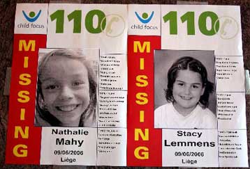 Φόβοι για υπόθεση παιδεραστίας πίσω από την εξαφάνιση δύο κοριτσιών στο Βέλγιο