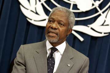 Η Κύπρος στην ΕΕ και η τουρκική υποψηφιότητα περιπλέκουν το Κυπριακό, λέει ο Ανάν