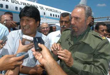 Με γλυκό κόκας …διά χειρός Έβο Μοράλες θα γιορτάσει τα 80 του χρόνια ο Φιντέλ