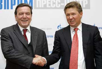 Το μονοπώλιο της Gazprom στις εξαγωγές φυσικού αερίου υπερασπίζεται ο Γκ.Σρέντερ