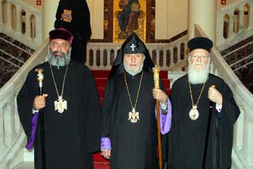 Επεισοδιακή επισκεψη του Βαρθολομαίου και του Αρμένιου Πατριάρχη στη Χάλκη