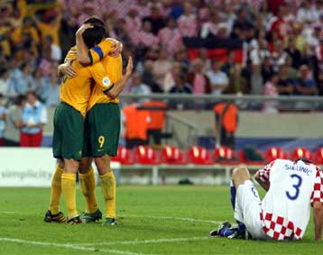 Η Αυστραλία εκτόπισε από τους «16» την Κροατία, που βρέθηκε δύο φορές εκεί