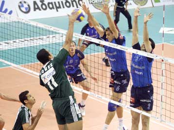 Δύσκολη κλήρωση για Παναθηναϊκό, Ηρακλή και Ολυμπιακό στο Champions League βόλεϊ