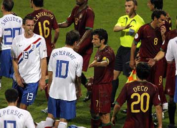 Mας αξίζουν συγχαρητήρια, δήλωσε ο Φίγκο-Δεν υπήρχε fair play, είπε ο Σκολάρι